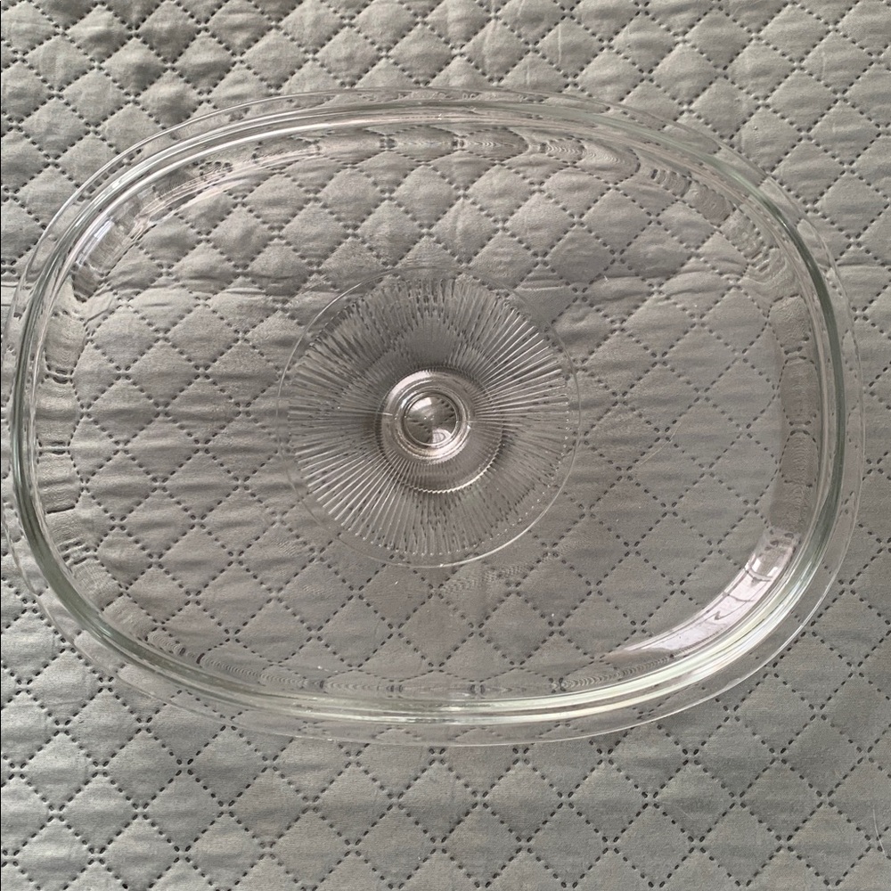 Pyrex Clear Glass Oval Lid - Picture 2 of 4
